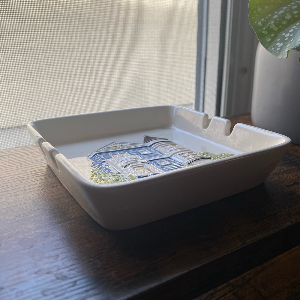 Otagiri Blue and Green Ceramic Dish - Picture 4 of 8